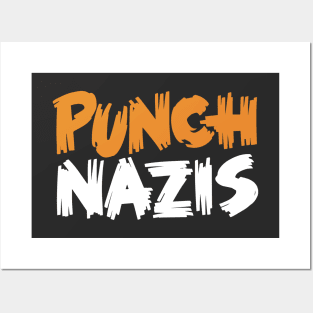 Punch Nazis Posters and Art